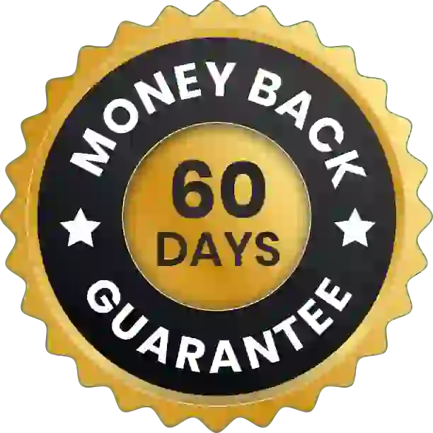 60 days money-back guarantee